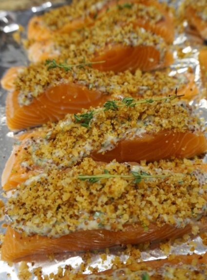 Herb Crusted Salmon