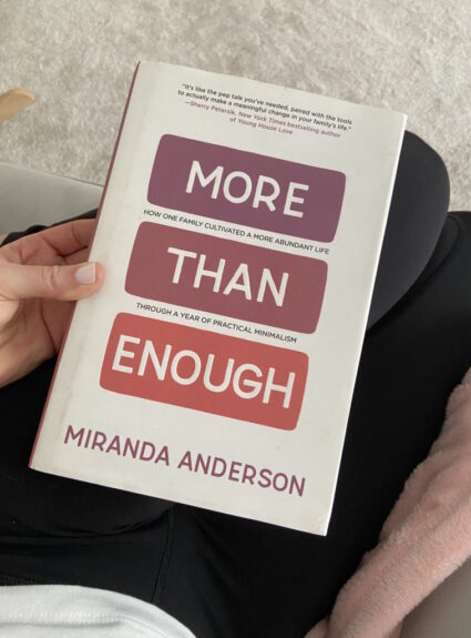 More Than Enough by Miranda Anderson is More Than Inspiring