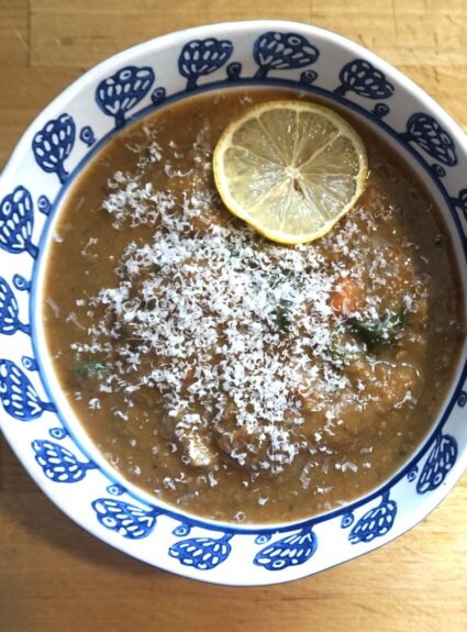 Slow Cooked Lentil Soup