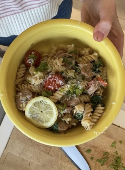 Creamy Lemon Pasta 🍋