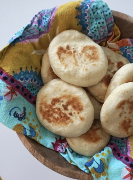 Homemade Mini Pita Bread