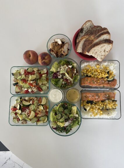 Summer Meals Part II: One Simple Grocery List, Three Meals, Six Portions